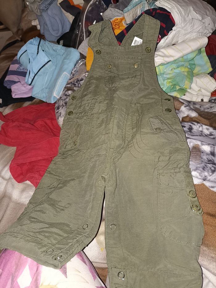 Salopettes kaki