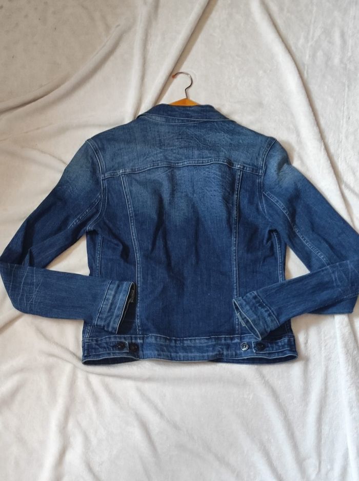 Veste en jeans taille M - photo numéro 3
