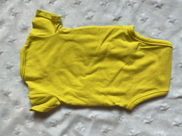 body manches courtes vert fluo ouverture devant 1 mois orchestra - photo numéro 7