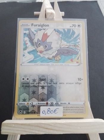Carte Pokémon Furaiglon reverse 148/195