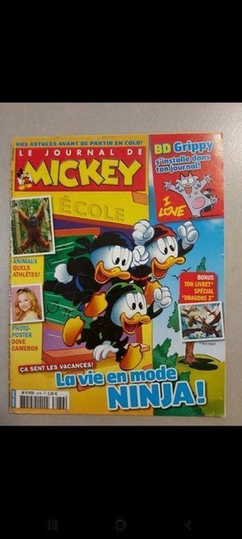 Magazine Le journal de Mickey
