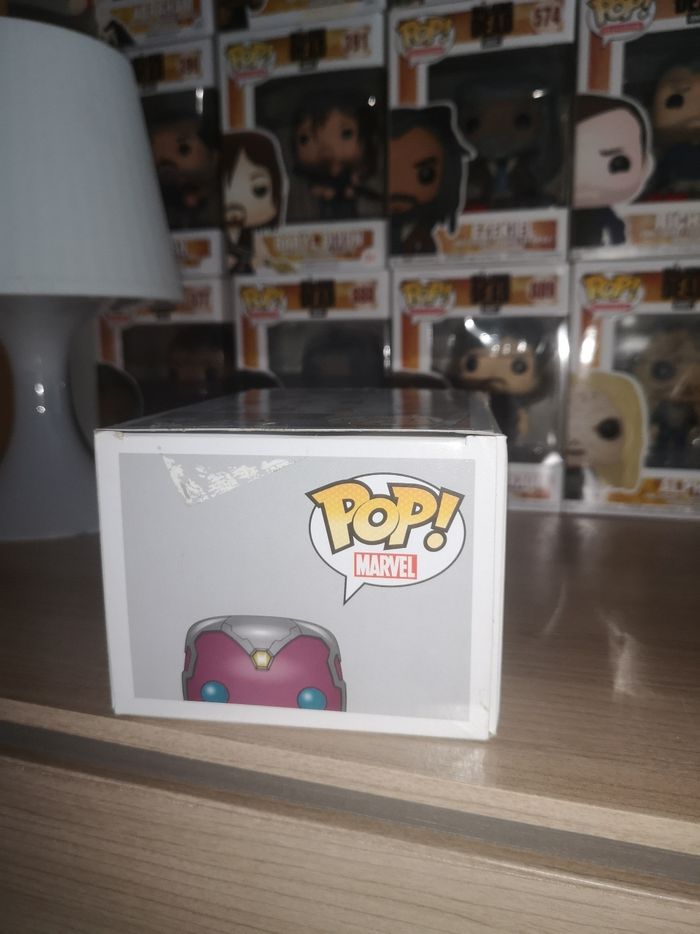 Funko pop Marvel Avengers Age of ultron 71 Vision (Transparent) Vaulted - photo numéro 5