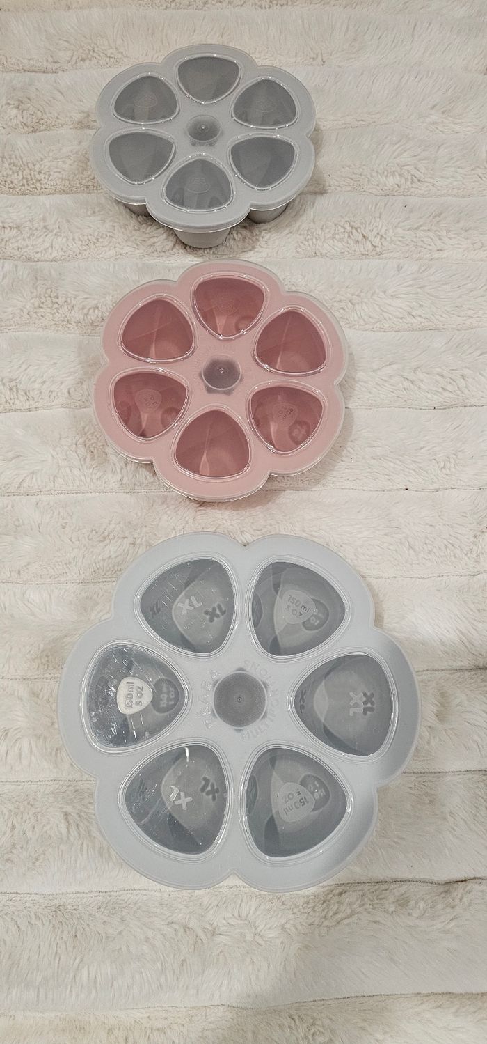 Lot de 3 fleurs 🌸 multiportions BEABA - photo numéro 5