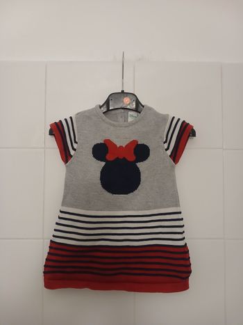Robe courte minnie 9 mois disney baby 
