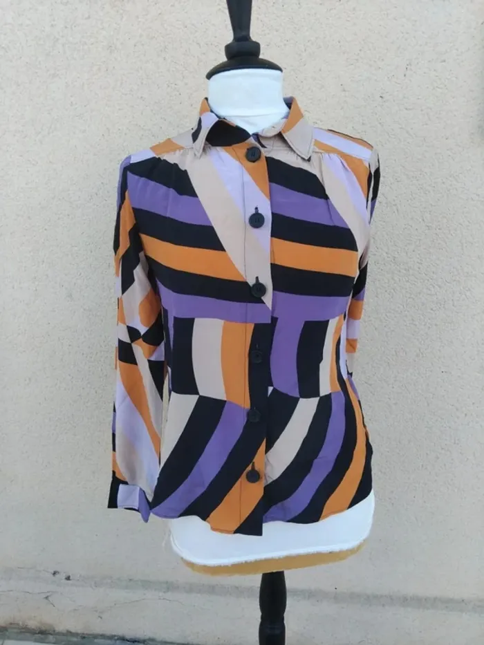 Tres belle chemise Missoni t38 - photo numéro 4