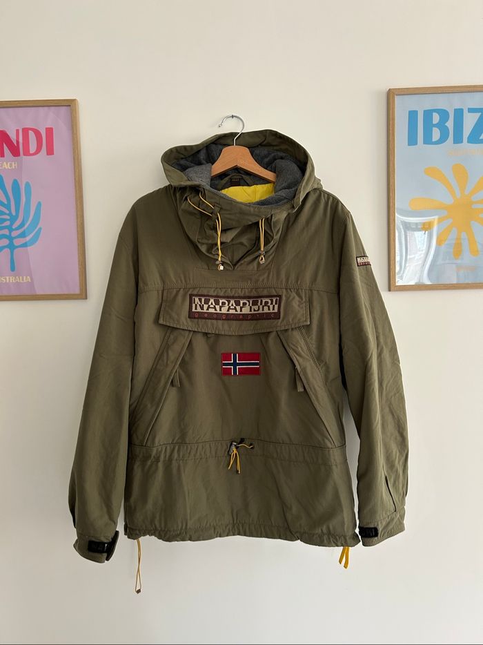 manteau vert napapijri