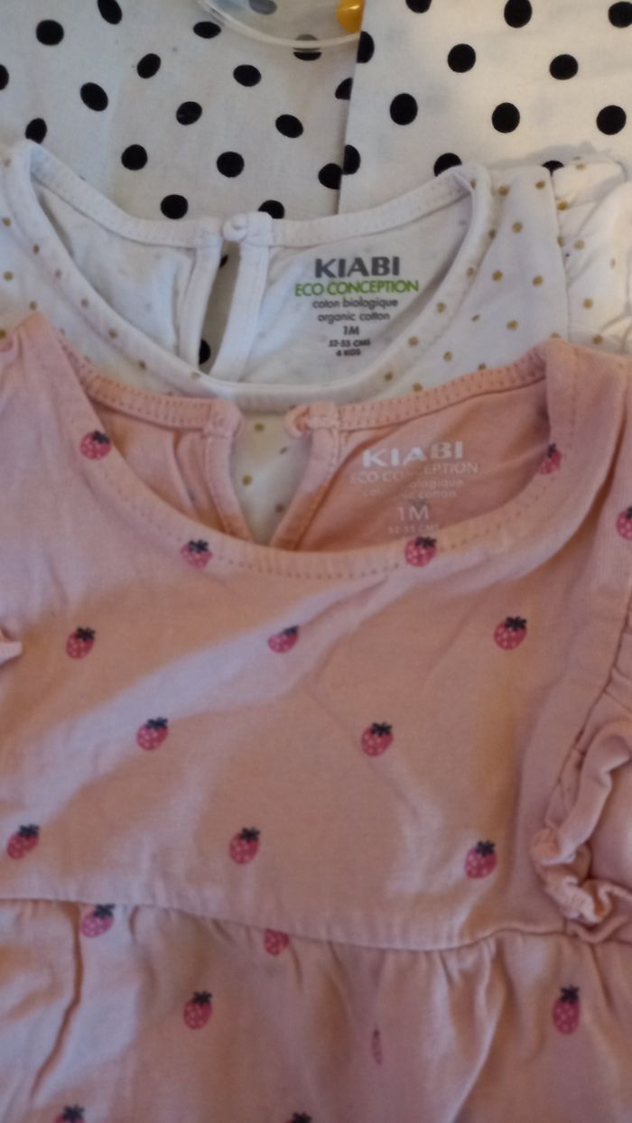 Tee-shirt manches courtes Kiabi 1 mois - photo numéro 2