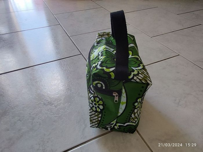 Panier de rangement avec petit sac avec cordon - photo numéro 4