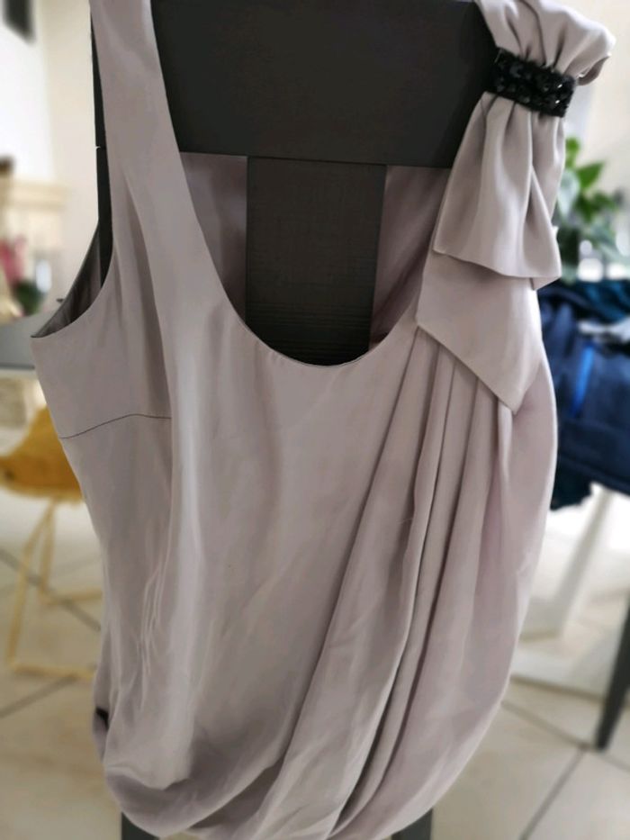 Blouse effet satin - photo numéro 2