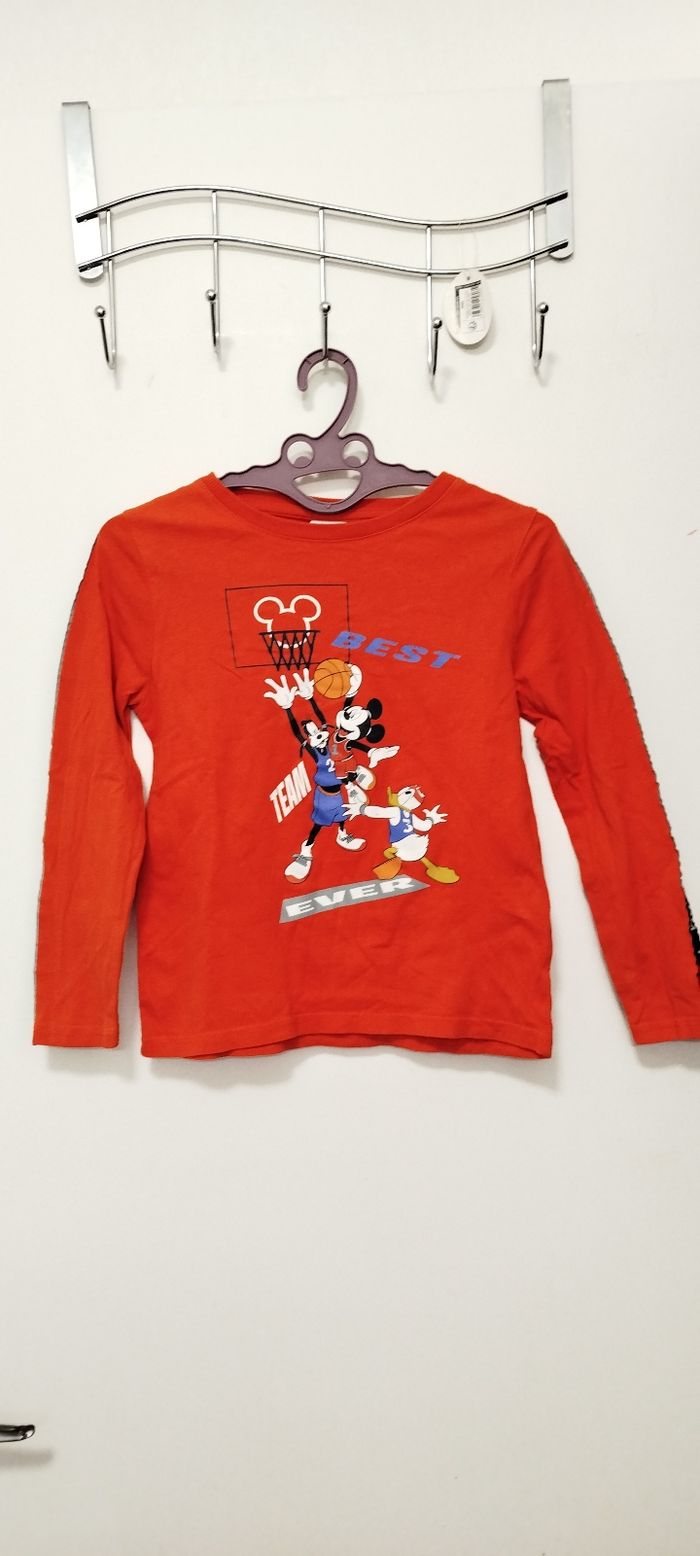 Manches longues blues pour garçon Disney 6 ans 🧸 - photo numéro 3