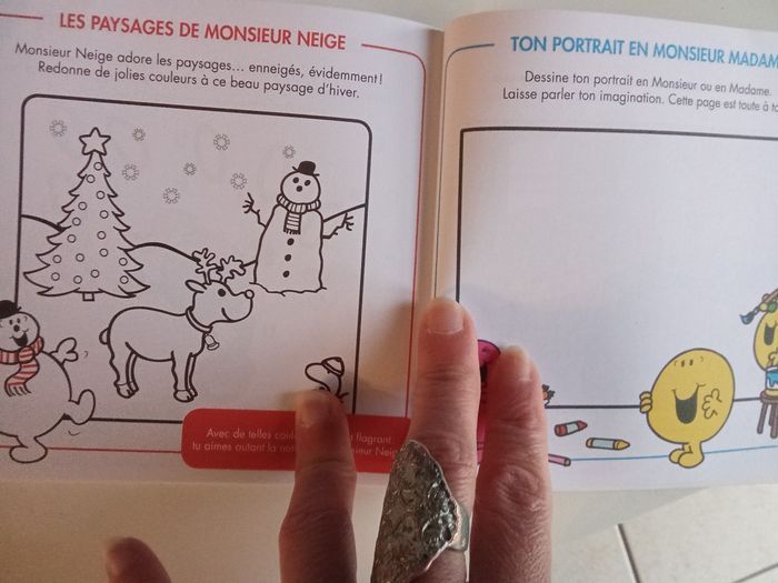 Livre d'activité Mr Mme, enfant, neuf, des 3 ans - photo numéro 2