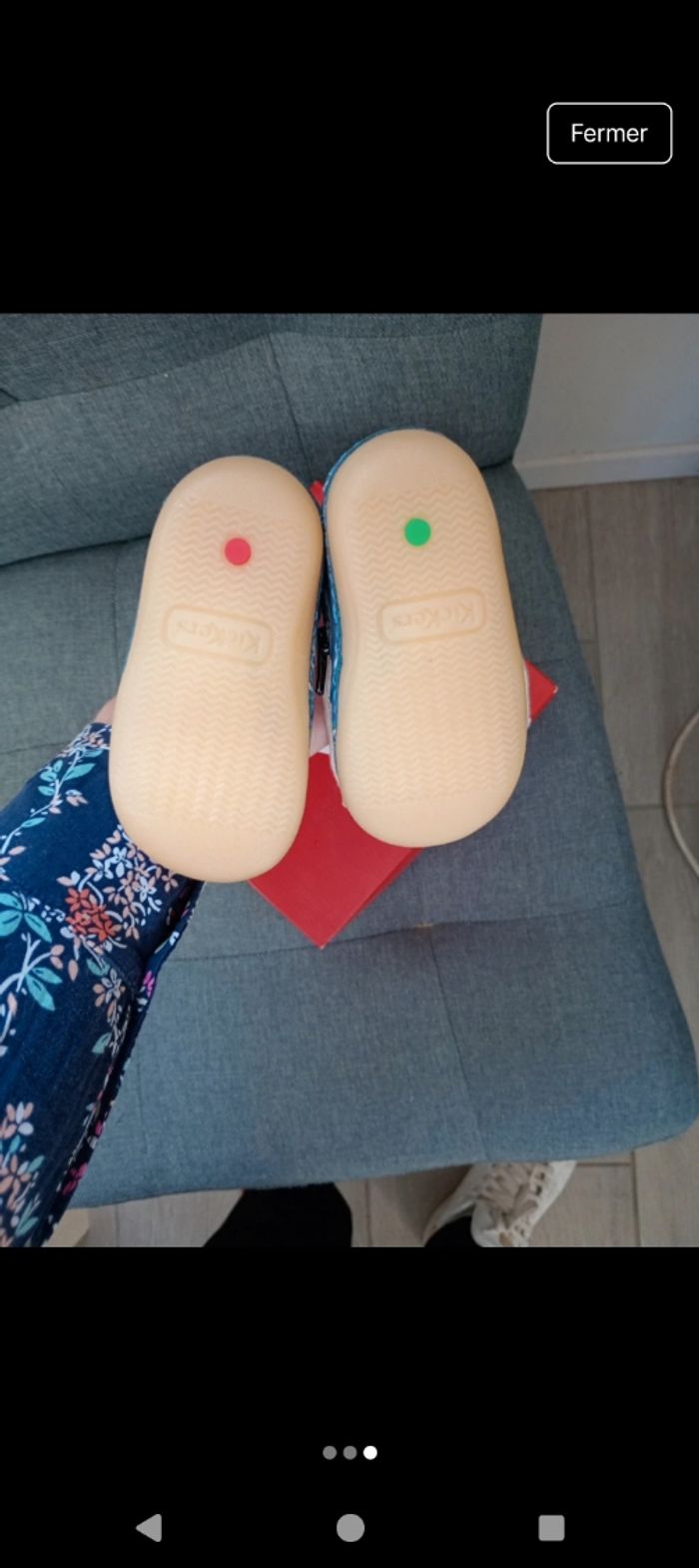 Kickers neuve taille 18 - photo numéro 3