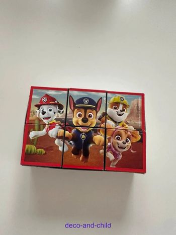 Puzzle cubes de la pat patrouilles | paw patrol