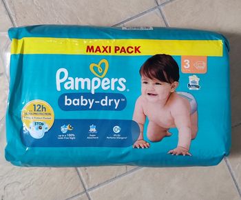 Couches Pampers Baby-Dry