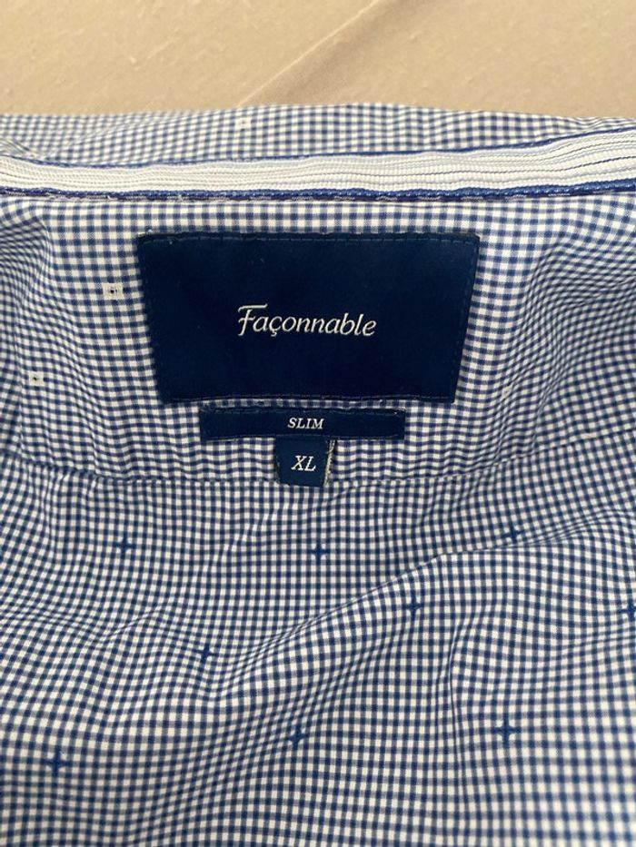 Chemise Slim Façonnable XL - photo numéro 4
