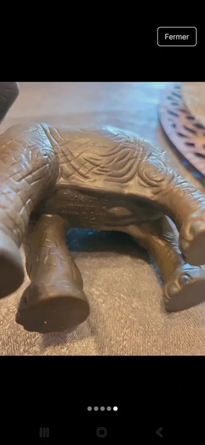 Lot de 2 éléphants schleich - photo numéro 5