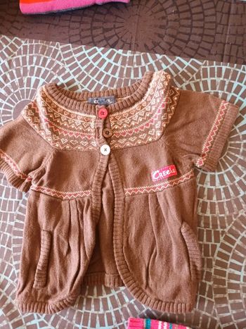 Gilet fille 18 mois creeks