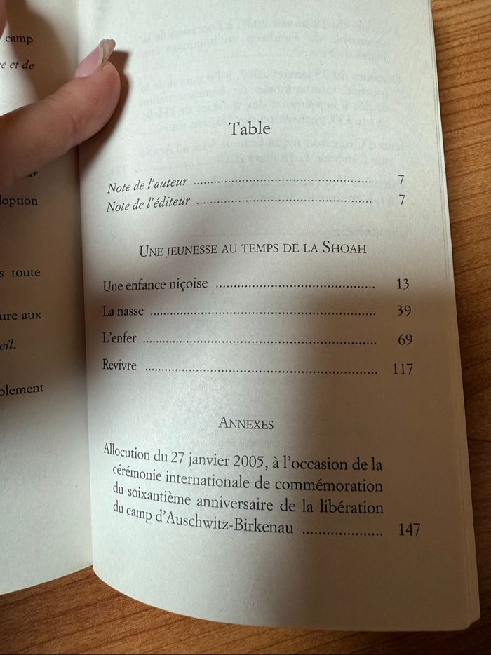 Livre Simone veil extrait d’une vie - photo numéro 6