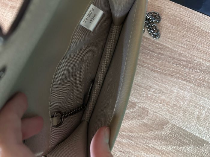 Sac beige bandouillere - photo numéro 5