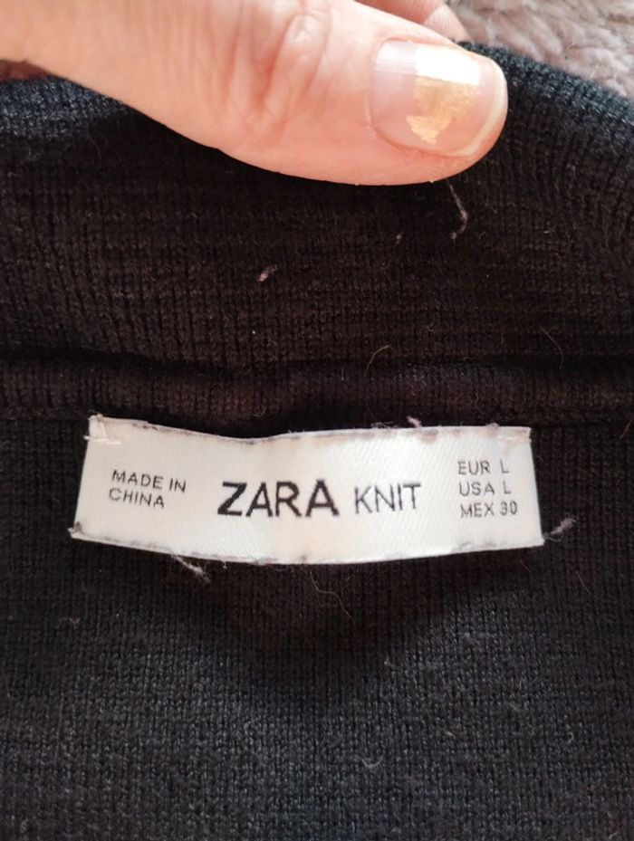 Pull court Zara knit taille EUR L - photo numéro 2