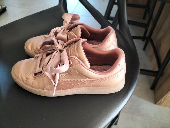 Baskets rose gold - photo numéro 2