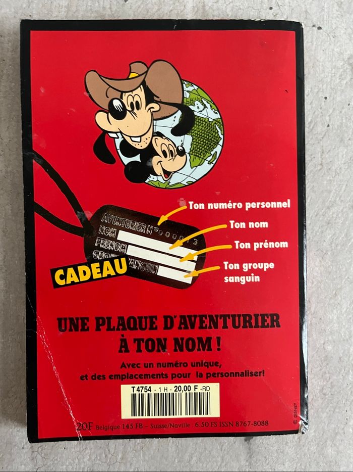 Le journal de Mickey aventure n°1 - photo numéro 2