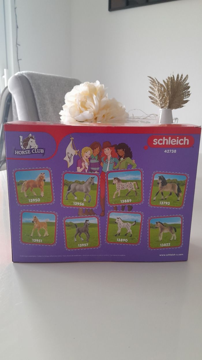 Coffret schleich neuf mes 1ers chevaux - photo numéro 2