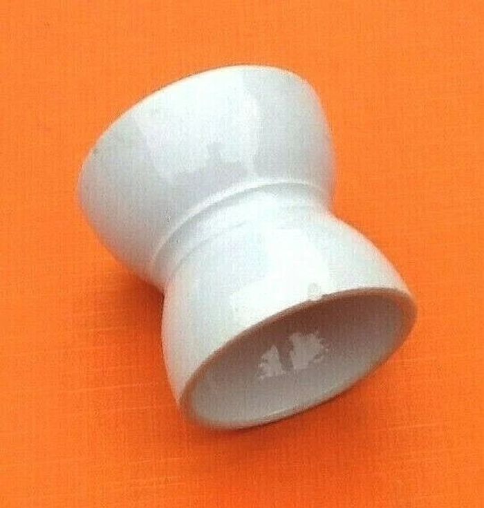 Ancien coquetier diabolo en faïence - photo numéro 6