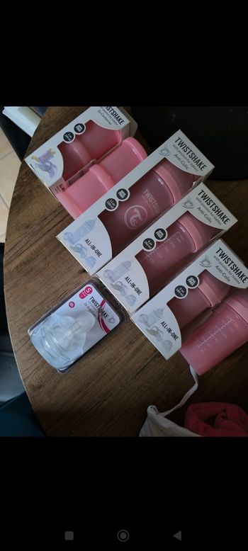 Lot biberons