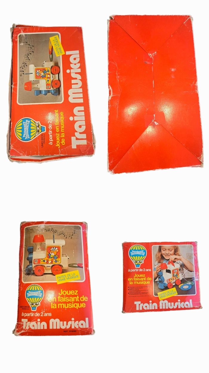 Train musicale/tourne disque Meccano avec boite années 70 - photo numéro 10