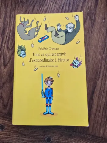 Tout ce qui est arrivé d'extraordinaire à hector maximax de l'école des loisirs