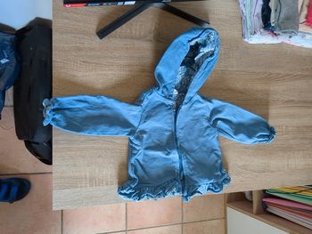 Gilet zippé fille 2 ans