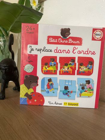 Jeux petit ours brun neuf sous blister
