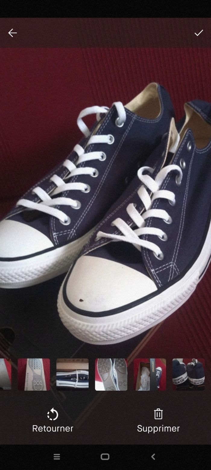 Converses taille 51,5