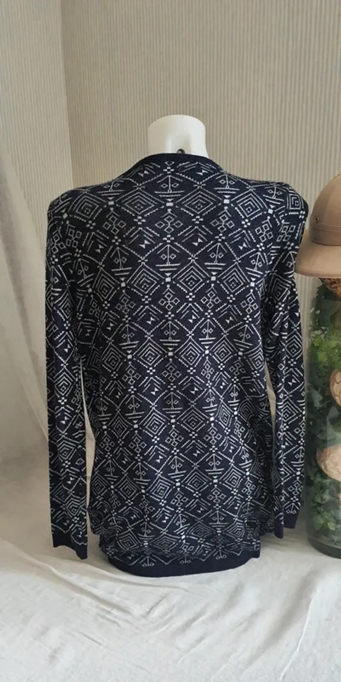 Beau gilet/kimono femme "Nicole" taille M - photo numéro 4