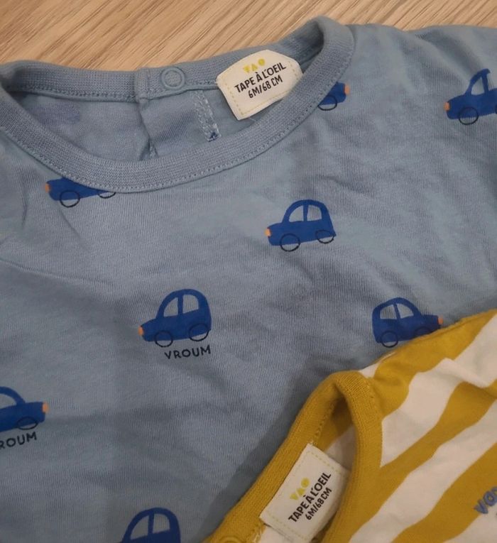 Lot de 4 t-shirts ml Tao - photo numéro 4