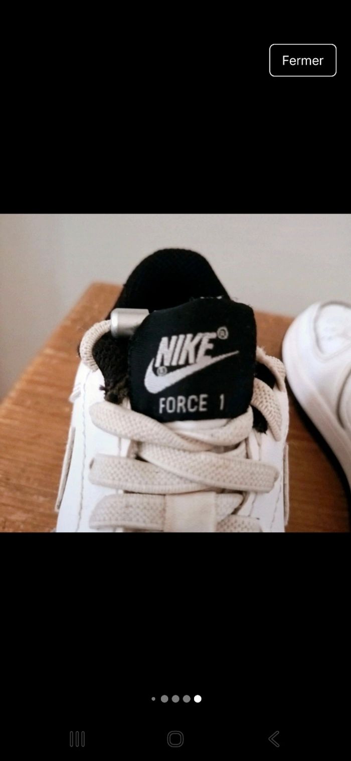 Basket nike air force 1 - photo numéro 5