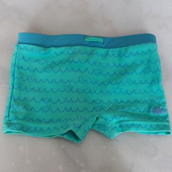 Maillot de bain turquoise 12 mois