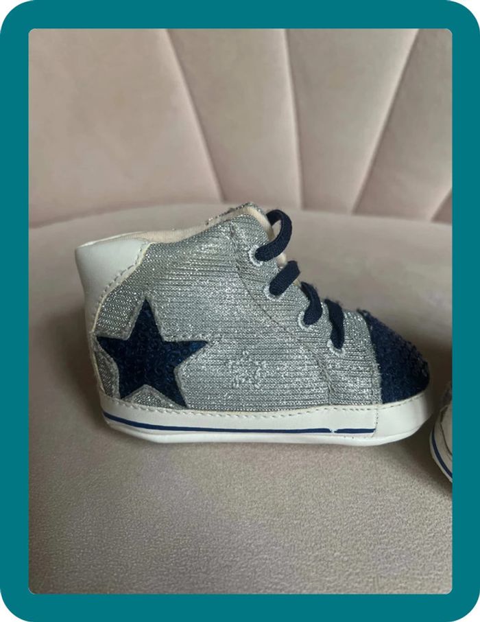 Chaussons paillettes étoiles taille 19 - I Do - photo numéro 4