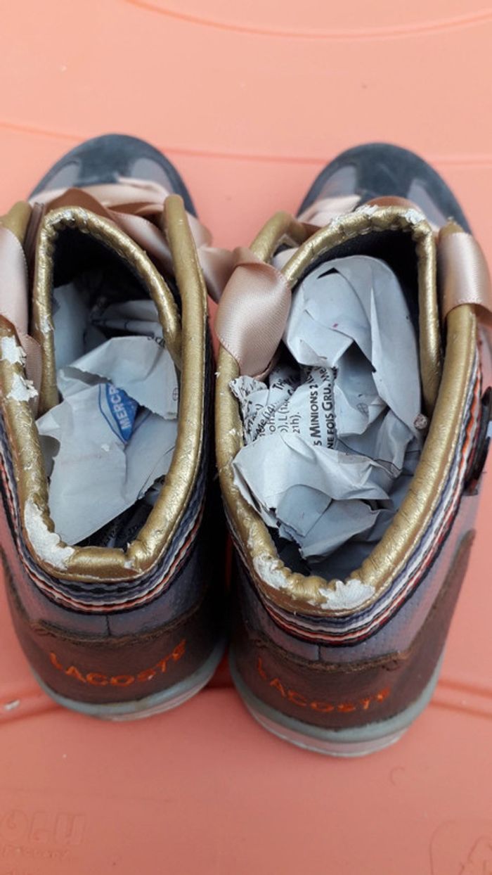 Chaussures montantes vernies grises - photo numéro 7