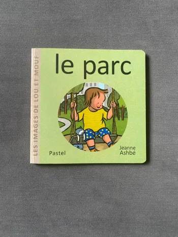 Les images de Lou et Mouf le parc et le chantier école des loisirs Jeanne ashbé