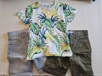 Lot été short tee-shirt 7 ans neuf
