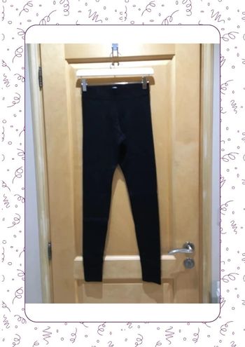 Legging noir camaïeu