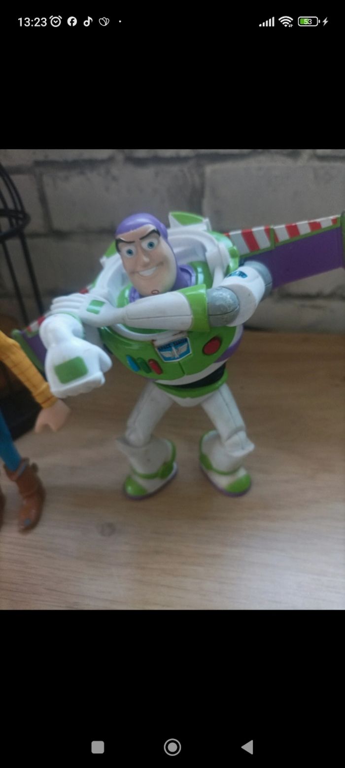 Toy story buzz et Woody 16 et 13 cm - photo numéro 3