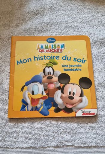 Livre histoire du soir mickey