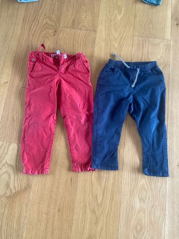 2 pantalons 3 ans
