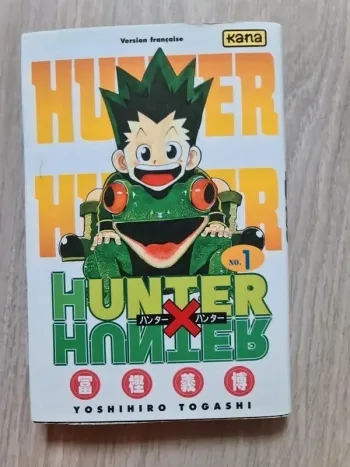 livre manga Hunter X Hunter tome 1 Yoshihiro Togashi Kana Français