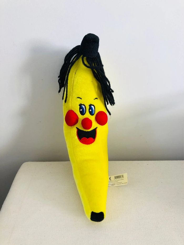 Peluche banane fruit rastaman neuve - photo numéro 5