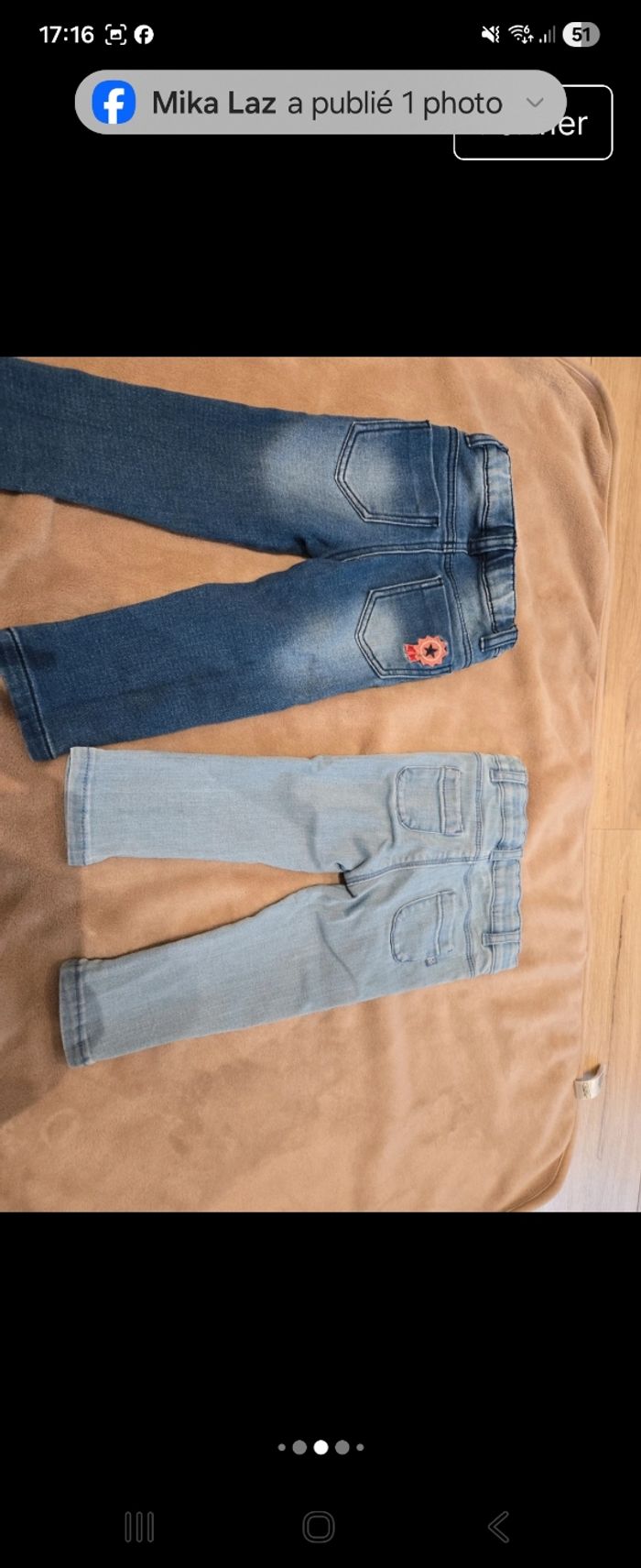 Lot de 8 jeans 12 mois - photo numéro 4