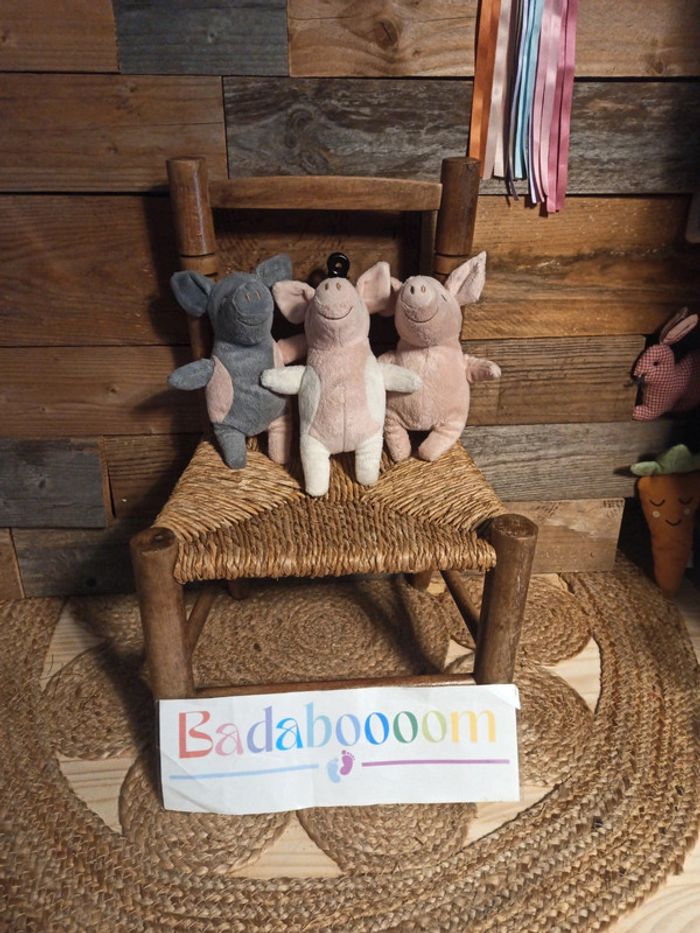 Peluche cochon Ikea lot de 3 tbe